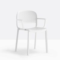 Pedrali-armchair-Dome-266-white-forma-design