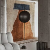 Copenhagen-101-Lampada-da-Terra-Totem-Bronzo-living-Forma-Design