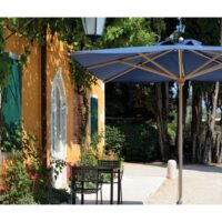 Il Parco parasol 12 acquamarina wood Blue
