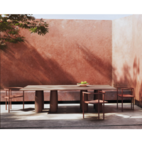 Kettal Table Il Colonnato Minera stone dining table Atlas-1