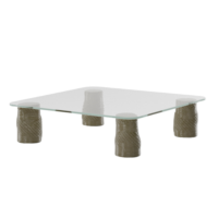 Kettal table Plumon Centre table Green Opal