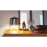 Oluce lamp Semplice 226 Black mat-2