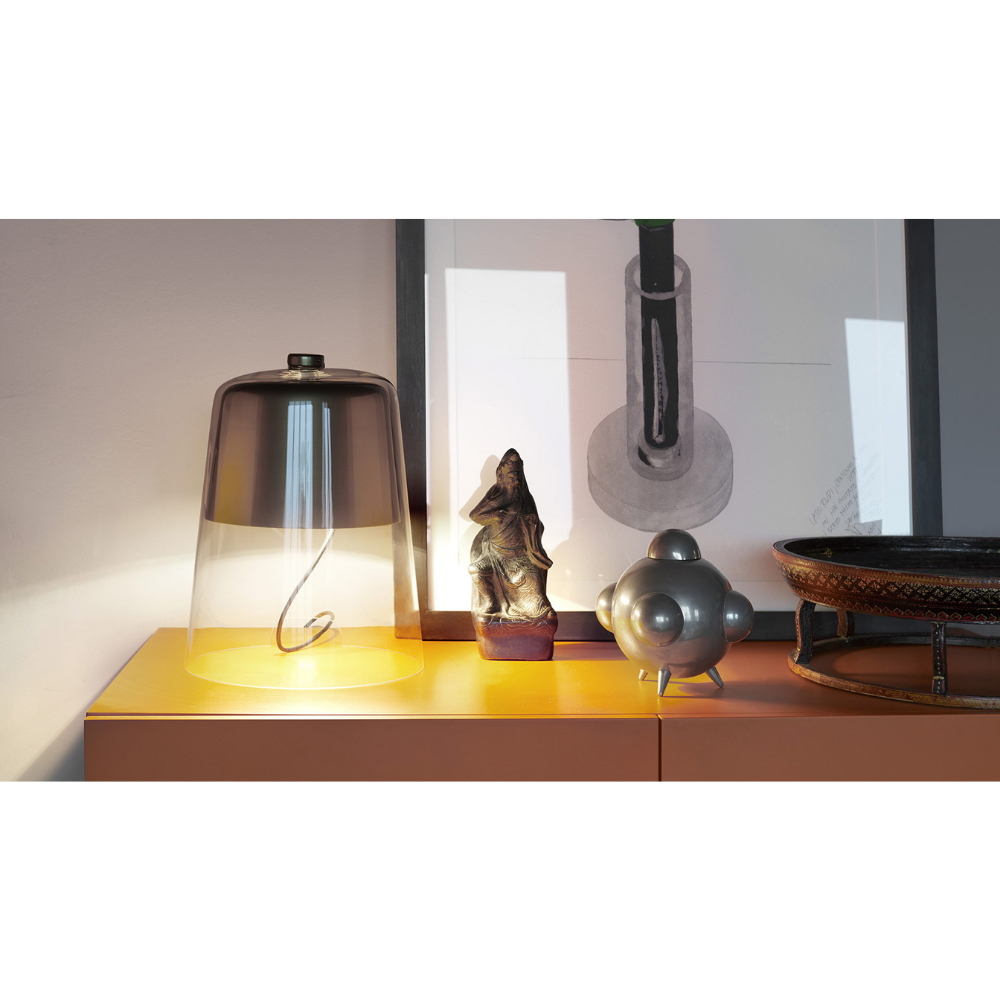 Oluce lamp Semplice 226 Black mat-2