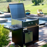 Unopiu Burner Barby Barbecue With Three Burners-1