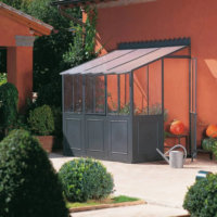 Unopiu Orangery Leaning greenhouse(right)-2