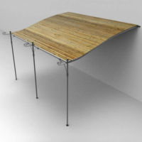 Unopiu Solarium Bamboo cover for curved and flat-2