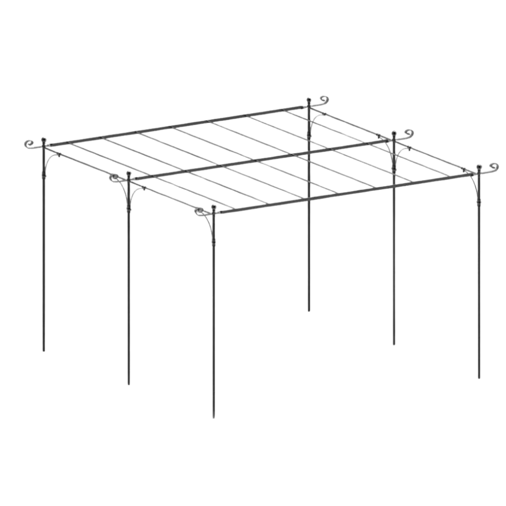 Unopiu Solarium Self-supporting flat Pergola-1