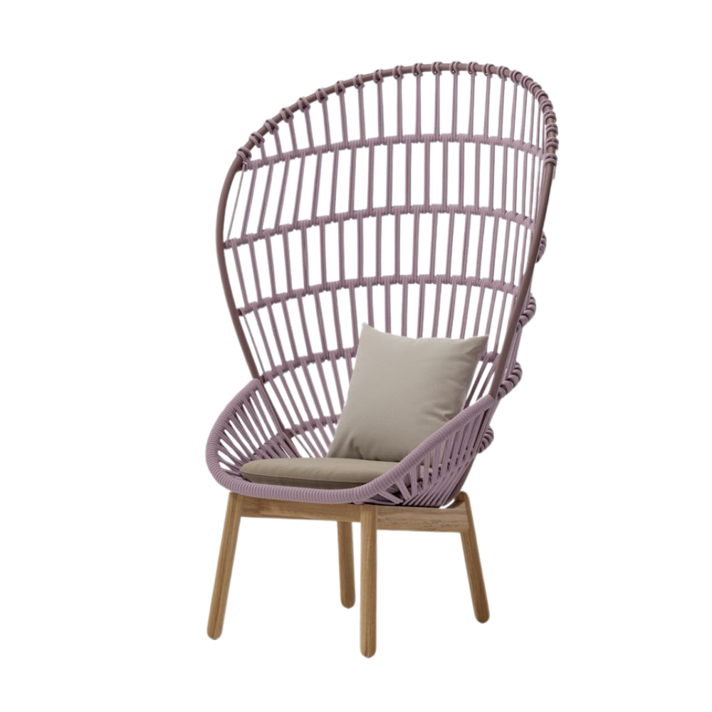 Kettal Club Armchair Teak Legs Cala-1