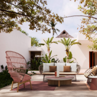 Kettal Club Armchair Teak Legs Cala-3