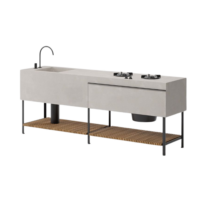 Kettal Kitchen Double Base-1