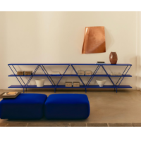 Desalto Bookcase Zinc-2