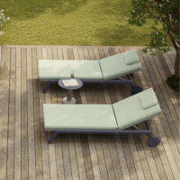 Kettal Deckchair With Wheels Molo - 2