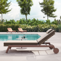 Kettal Deckchair With Wheels Molo - 3