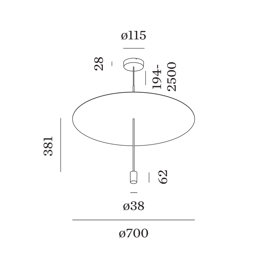 SHEDDA 2.0 SUSPENDED LIGHT~formadesign