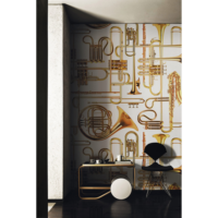 London Art Wallpaper Donald trumpet-2