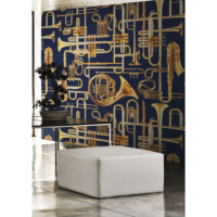 London Art Wallpaper Donald trumpet-4