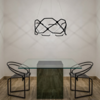 Nemo Lighting Suspension Lamp Titia Minor-3