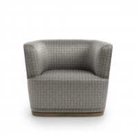 Rubelli Armchair Lollo tub chair-4