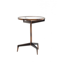 Rubelli Calle stella side table new - Glass top-4