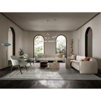 Rubelli Modular Upholstered Yak sofa 306-3