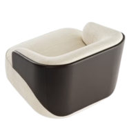 Rubelli Velor armchair-lago leather outside-4