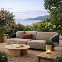 Rubelli Velor sofa 210-lake leather outside-3