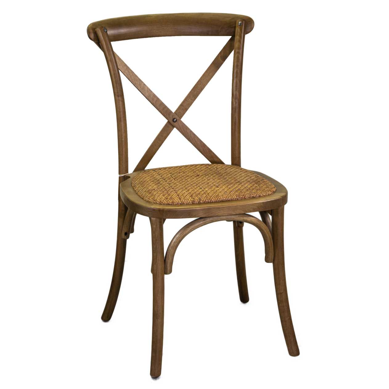 full wood rattan chair