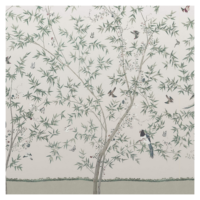 Little Greene Wallpaper Belton Scenic Oyster