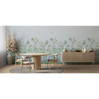 Little Greene Wallpaper Bird & Bluebell-4