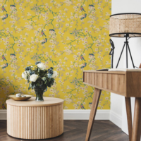 Little Greene Wallpaper Massingberd Blossom Yellow_3