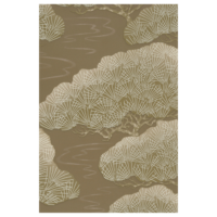 Little Greene Wallpaper Pines Golden Pine