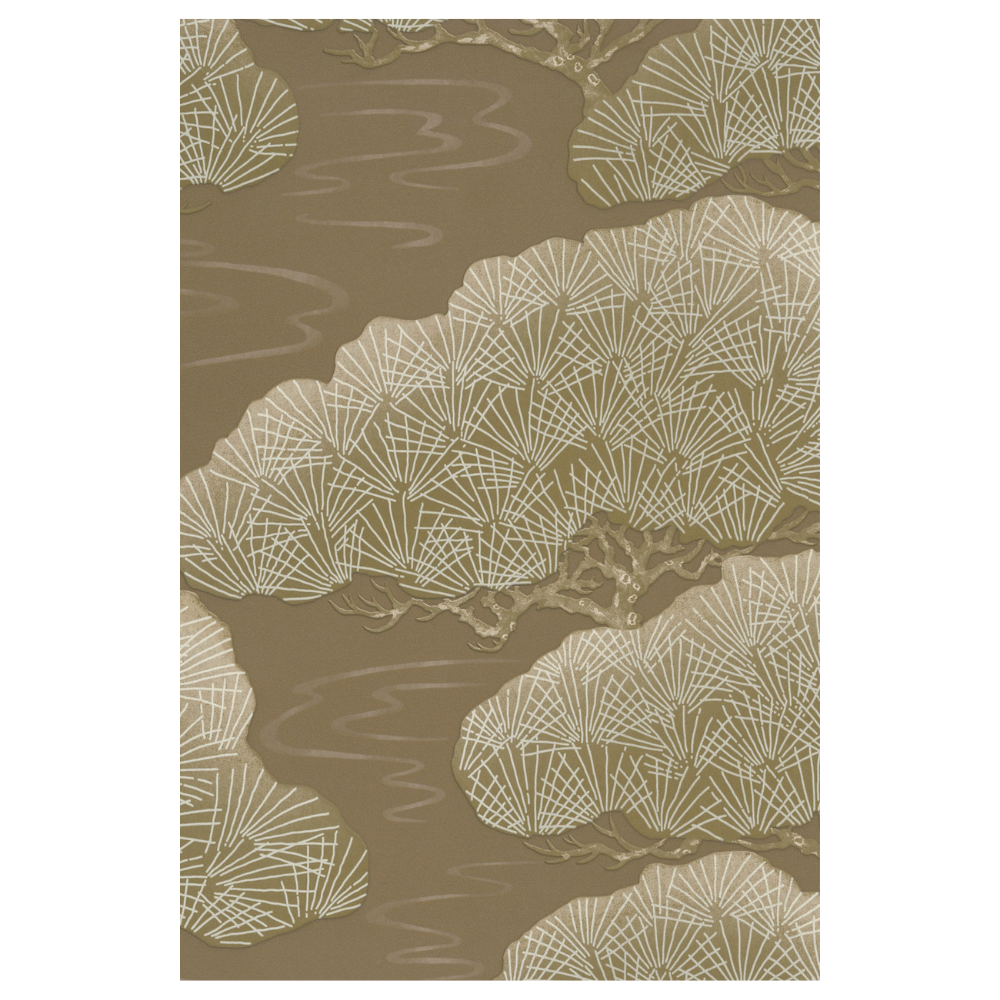 Little Greene Wallpaper Pines Golden Pine