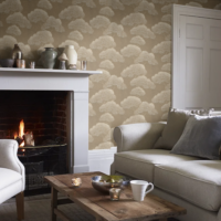 Little Greene Wallpaper Pines Golden Pine_3