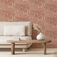 Little Greene Wallpaper Poppy Trail Masquerade_3