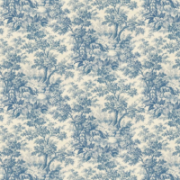Little Greene Wallpaper Stag Toile Juniper-1