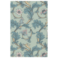 Little Greene Wallpaper Stag Trail Arsenic