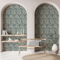 Little Greene Wallpaper Stag Trail Arsenic_1