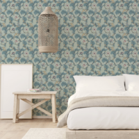 Little Greene Wallpaper Stag Trail Arsenic_2