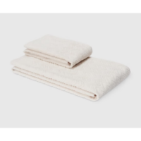MISSONI Chalk 2-piece zigzag cotton terry bath towel set - 1