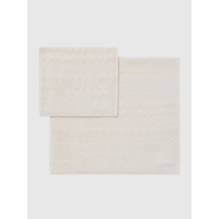 MISSONI Chalk 2-piece zigzag cotton terry bath towel set - 2