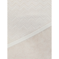 MISSONI Chalk 2-piece zigzag cotton terry bath towel set - 3