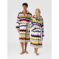 MISSONI terry Murrina hooded bathrobe - 2