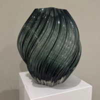 Forma Design Vase Petrol Blue-2