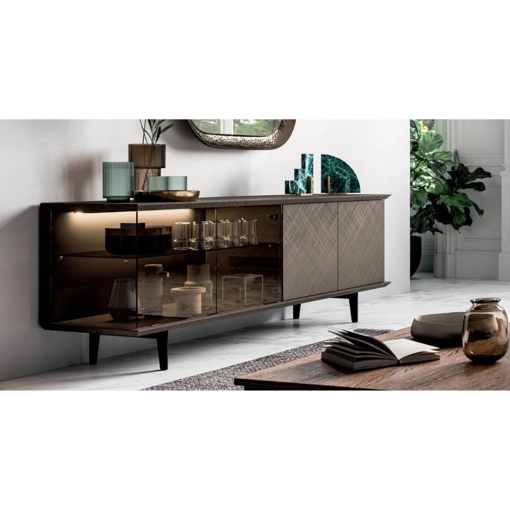 Ozzio Italia Sideboard Brera Vetro - 2