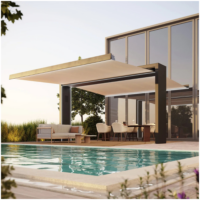 Unosider Freestanding Awning Gate Shade-3