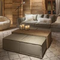 Villevenete Pouf Cross-4