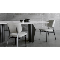 Bonaldo table Flame Wood - 4