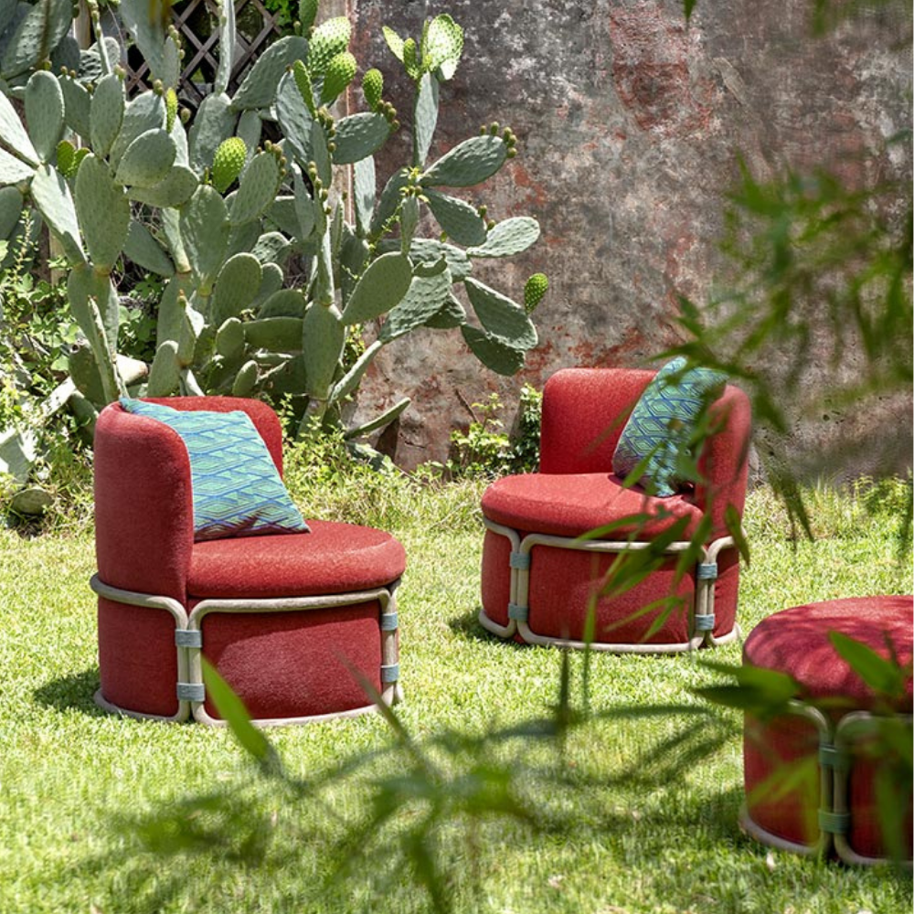 Ethimo Lounge Armchair Rotin (2)
