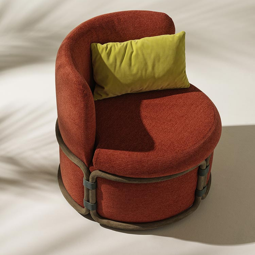 Ethimo Lounge Armchair Rotin (4)