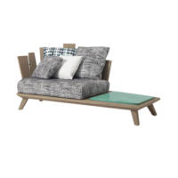 Ethimo Lounge Chair With Coffee Table Rafael